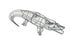 Alligator topiaire