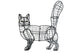Topiary Cat walking