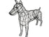 Topiary Dog Doberman