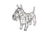 Topiary Dog Scottie