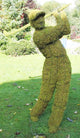 Topiary Golfer