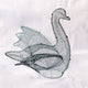 Cadre Swan - Extra Large - Hauteur 55cm
