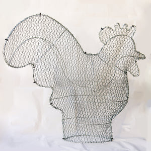 Cockerel/Rooster Frame /  : Xtra Large : 65cm High (exc pot)