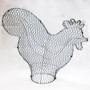 Cockerel/Rooster Frame - Large - 40cm High