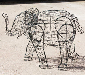 Elephant (baby) Topiary Frame