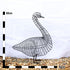 Metal Goose Sculpture by Luigi Frosini - 85cm tall